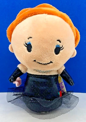 2016 Hallmark itty bittys Mattel Barbie un vestido de noche negro bolsa de frijoles felpa Foto 1 de 4