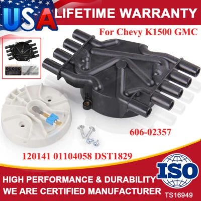 Performance Distributor Cap and Rotor Kit For Chevy K1500 GMC 5.7L Vortec 120141 - Image 1 of 4