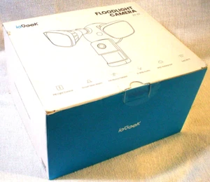 ieGeek ZY-E1 2K Wired Floodlight Camera Outdoor Home Security Camera"New in Box" - Picture 1 of 10