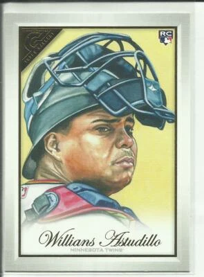 2019 Topps Gallery #1 Willians Astudillo Rookie Minnesota Twins - Image 1 of 2