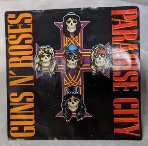 Guns n' Roses  "Paradise City / Move To The City"  VG+/VG+ - Picture 1 of 4