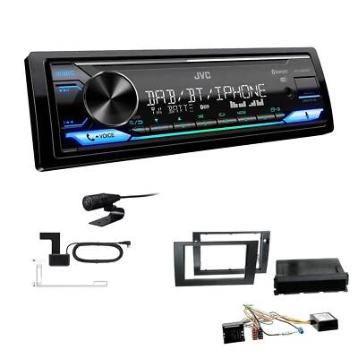 JVC Digital Autoradio DAB+ Bluetooth für Seat Ibiza IV Ibiza IV ST conemaragrau - Bild 1 von 4