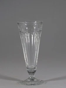 Excelente copa de sílex facetada copa de champán c.1850 - Imagen 1 de 4