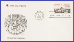 USA4 #2004 U/A LECTORES DIGEST FDC Biblioteca del Congreso - Imagen 1 de 1