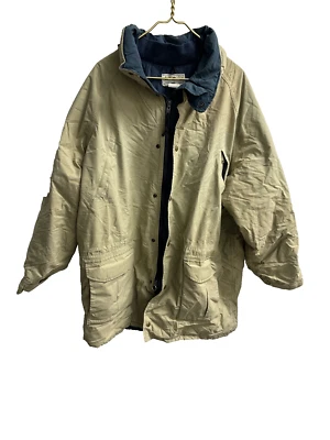 Vintage LL Bean Jacket Mens XL TALL Maine Wardens Parka Work Full Zip USA Made - Image 1 of 4