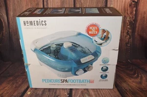 HoMedics Pedicure Heated Foot Spa Bubble Foot Massager - Picture 1 of 4