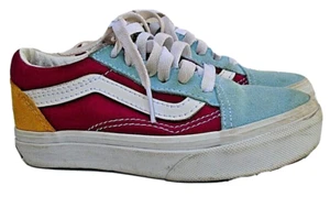 Vans Off the Wall Kinder Yatch Club Old Skool Turnschuhe Größe 12 Mehrfarbig - Bild 1 von 5