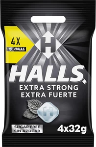 Caramelle Alla Menta Extrastrong Senza Zucchero - Confezione Da 128G (4X32G) - Foto 1 di 12