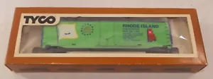 Coche de caja conmemorativo vintage HO TYCO #363A Rhode Island - Imagen 1 de 2