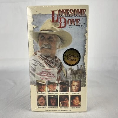 Lonesome Dove Collector's Edition Parts I - IV 4 VHS Set 1991 New Sealed - Image 1 of 4