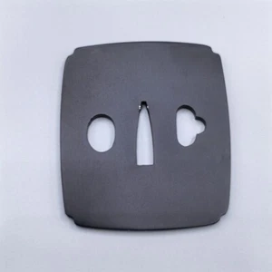 Black Steel Iron Tsuba Guard For Japanese Samurai Sword Katana HandGuard Part - Picture 1 of 8