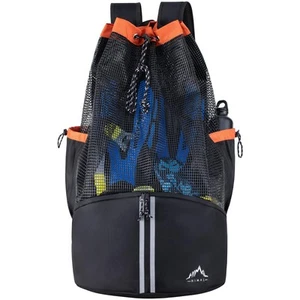 tauchertasche xl Mesh Rucksack für Tauch- und Schnorchelausrüstung & Equ - Bild 1 von 7