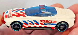 Coche fundido a presión suelto Alpha Pursuit 2019 de Hot Wheels rescatado lo que pudo - Imagen 1 de 5