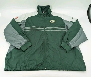 Sports Illustrated NFL Green Bay Packers Full Zip Windbreaker Jacket Size XL - Picture 1 of 12