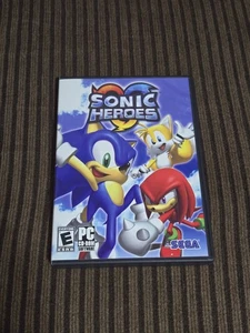 Sonic Heroes PC CD-ROM 2004 Tall Case, Sega 2 Discs. NFR. CiB. USA - Bild 1 von 9