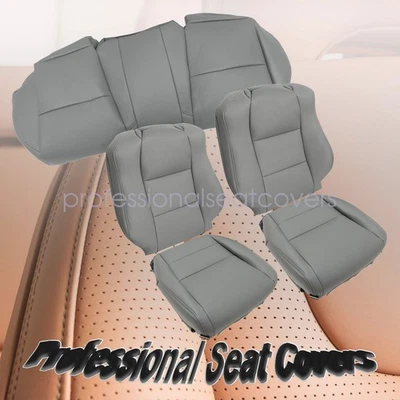 Cubierta de asiento de cuero Perf de repuesto para Acura TL 2004-2008 sedán 1er y 2do 5 piezas Foto 1 de 4
