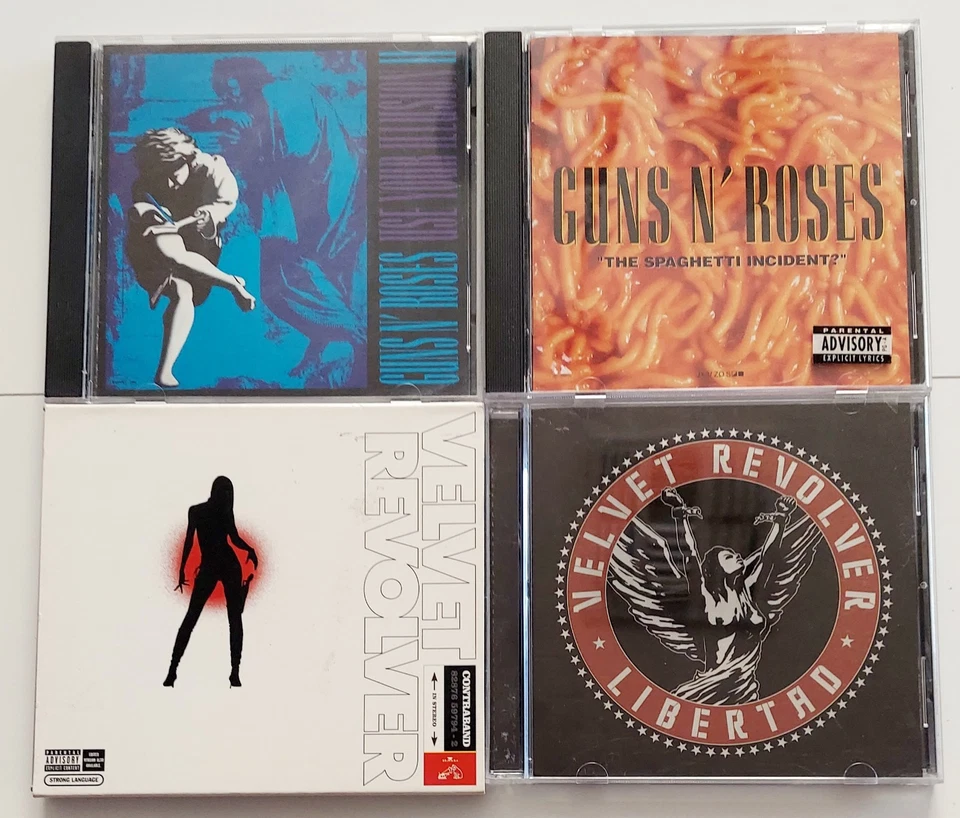 Guns N’ Roses / Velvet Revolver CD Lot Foto 1 de 4