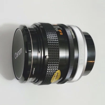 Canon Lens FD 50mm 1:1.4 Camera Lens (Item# file2) - Image 1 of 4