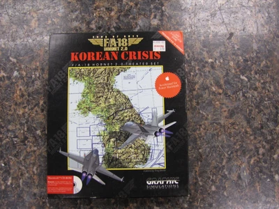 NEW Sealed -F/A-18 Hornet 2.0: Korean Crisis - English - Big Box Edition MAC - Image 1 of 4
