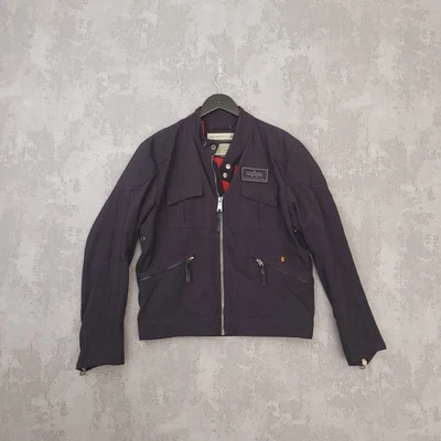 Vintage Alpha industries Jacket Womens XL Black Long Sleeve Logo Patch Full Zip - Image 1 of 4