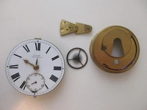 Movimiento reloj bolsillo Beverly Keywind y set - diam. 47,3 mm - para piezas - Imagen 1 de 5