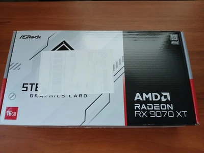 NEW ASRock AMD Radeon RX 9070 XT Gaming 16GB Graphics Card GPU - Image 1 of 4