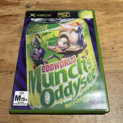 Oddworld Munch's Oddysee XBOX Original Complete With Manual Free Post - Image 1 of 4
