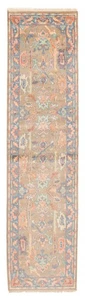 2'6" x 9'11" Vintage Hand-knotted Runner Rug Traditional Oriental Wool Carpet - Picture 1 of 9