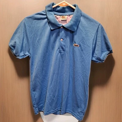 Polo Lacoste Original Algodón Piqué, Juvenil Pequeño Azul Foto 1 de 4