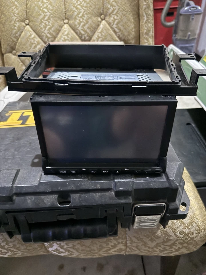 Power Acoustik Double DIN Car Stereo DVD, CD/MP3, FM/AM with Bluetooth - Image 1 of 2