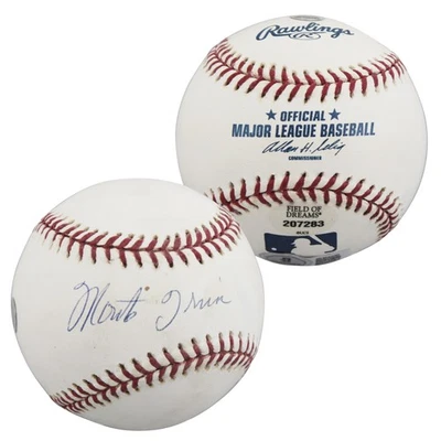 Giants Monte Irvin Authentic Signed OML Baseball Autographed BAS #BU64220 - Image 1 of 4