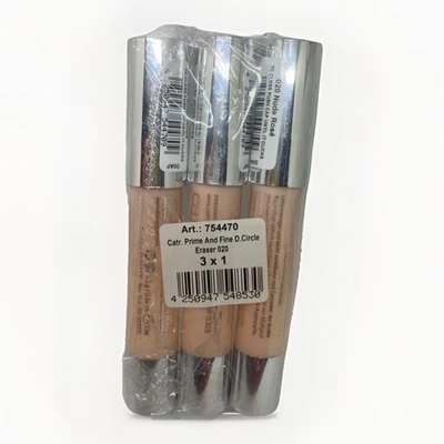 Catrice PRIME AND FINE DARK CIRCLE ERASER Concealer 020 NudeRose 3 Stück 3 x 3 g - Bild 1 von 4