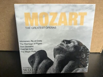 Mozart: Greatest Operas 14 CD Box Set (2007, Music CD) Factory Sealed Brand New - Image 1 of 2