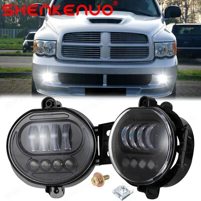 Luz antiniebla LED con DRL para camioneta Dodge Ram 1500 02-08/Ram 2500 3500 03-09 Foto 1 de 4