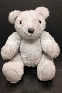 Vintage Gray Plush Jointed Teddy Bear Stuffed Animal - Picture 1 of 11