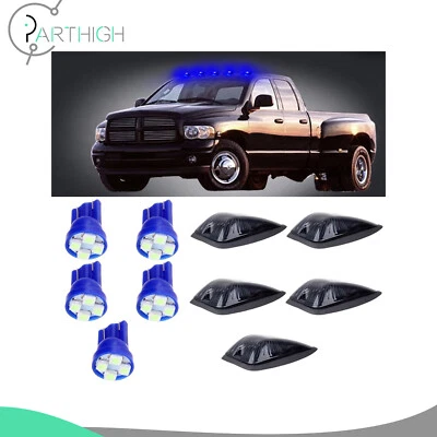 5x Luz de señalización lateral de humo para Chevrolet C2500 C3500 K1500 5 piezas Base de señalización Foto 1 de 4