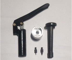 "Barclay" Device for Chambering/Decapping Smoothbore Hunting Cartridge