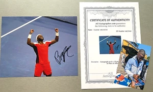 TIAFOE FRANCES Tennis in-person signed autographed 8x10 Photo - Picture 1 of 1