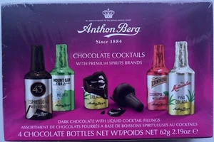 Anthon Berg Chocolate Cocktail Liqueurs 2 x 4 Pieces 62g 2 Boxes - Picture 1 of 2
