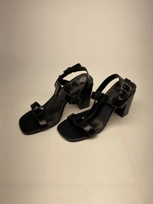 Vince Camuto Women's Clarissa Black Strap Heeled Sandal Sz 9 - Image 1 of 4