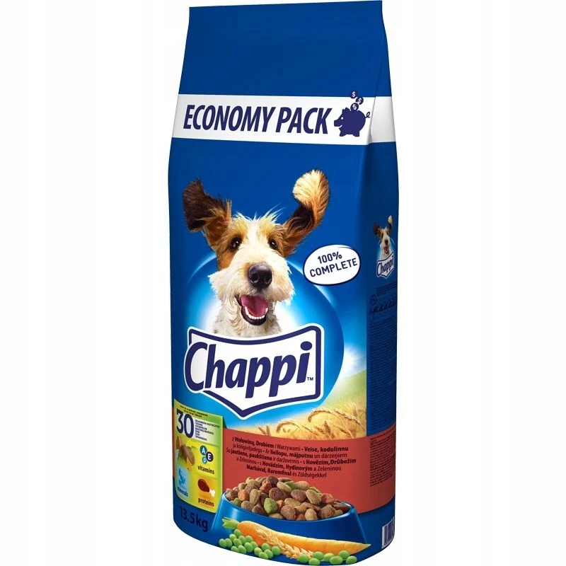 5998749128329 CHAPPI with beef, poultry and vegetables - trockenfutter für Hunde - Bild 1 von 1