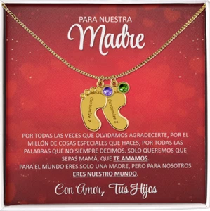 Regalo ollar Para Mujer Mama Día De Las Madres De Los Hijos Cumpleaños Navidad - Imagen 1 de 37