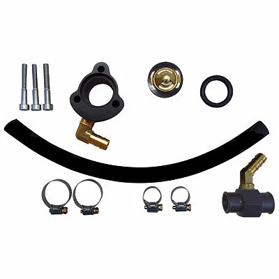 Watt-Man Thermo-Bob 2 Preto Compatível com: 1987-2025 KAWASAKI KLR650 motocicleta radiador - Imagem 1 de 2