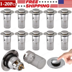 Lot of Floor Drain Filter Hair Catcher Shower Sink Mesh Basket Strainer Draining - Picture 1 of 17