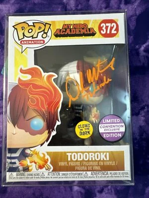 Funko Pop! My Hero Academia - Todoroki #372 Signed by David Matranga JSA Glow - Image 1 of 4