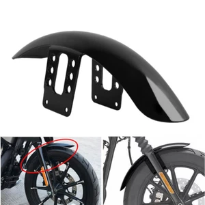 Front Fender Mudguard Splash Guard For Harley Sportster Iron 883 1200 XL1200X - Picture 1 of 13