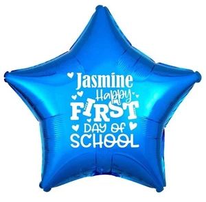 First Day at school balloon PERSONALISED FOIL BALLOON 1ST DAY - Picture 1 of 1