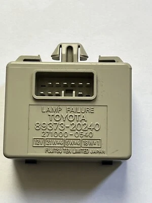 SENSOR/RELÉ FALLO LÁMPARA LEXUS RX300 # 89373-20240 Piezas Foto 1 de 2