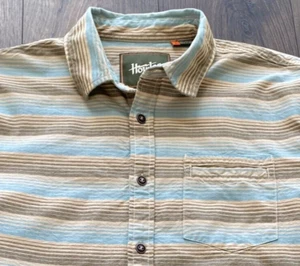 HOWLER BROS Brothers Men's Enfield Longsleeve LS Equator Striped Button Shirt L - Picture 1 of 17