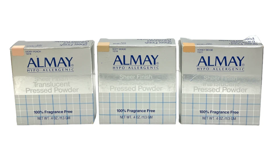 Polvo prensado translúcido Almay (0,4 oz/11,3 g) tú eliges nuevo como se ve en las fotos Foto 1 de 4
